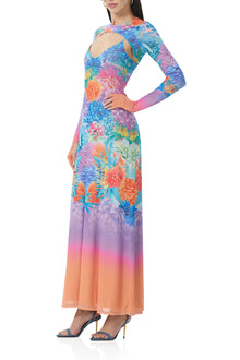 Cyr Maxi Dress | Neon Botanical