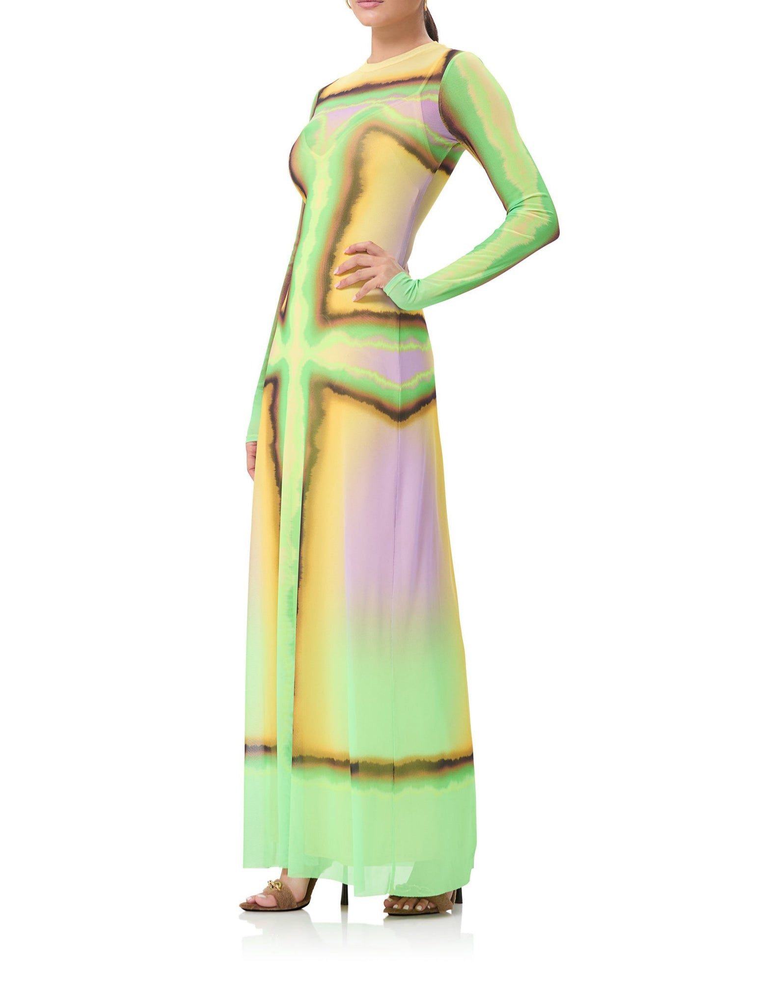 Paola Maxi Dress | Thermal Ombre