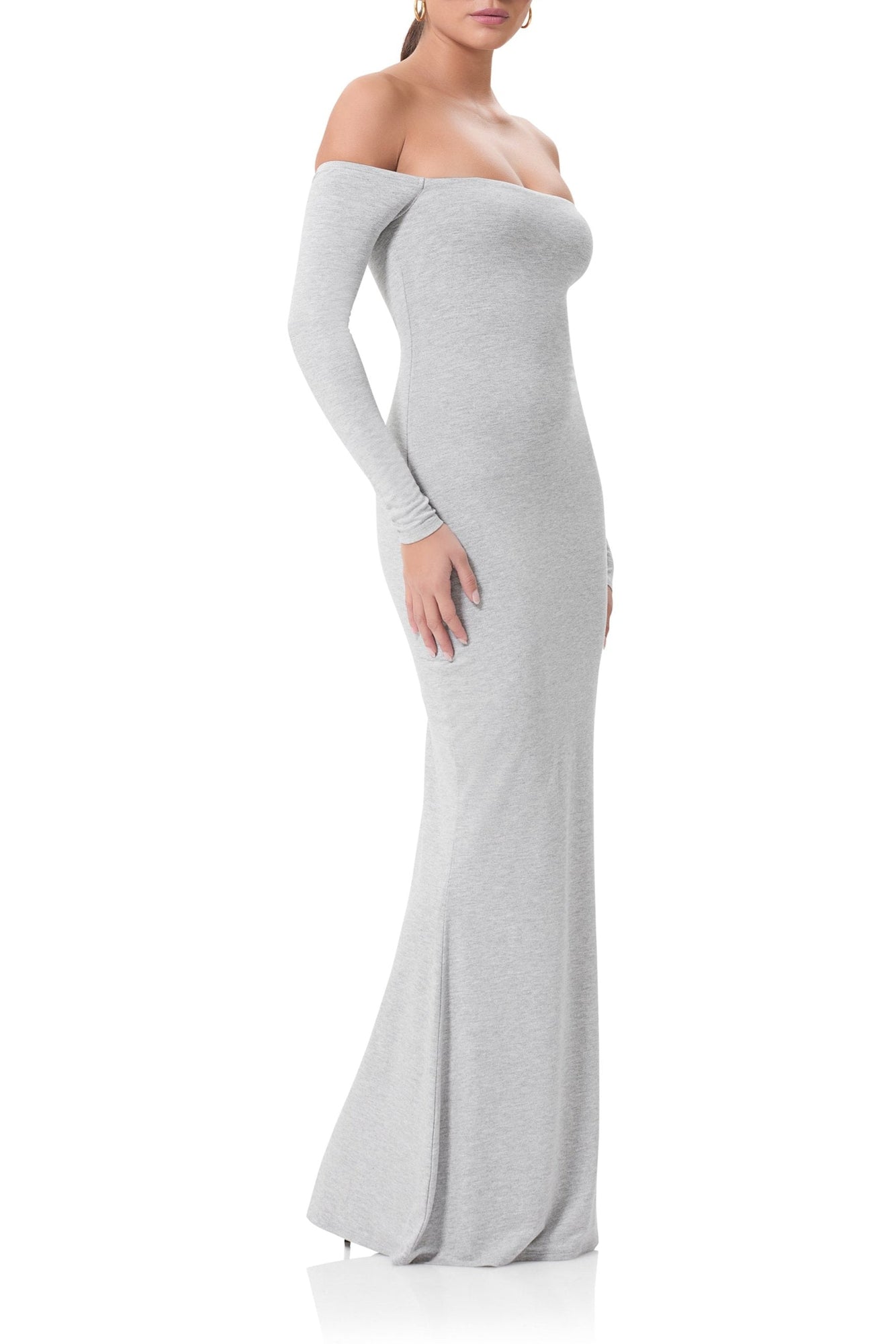 Mickey Maxi Dress | Heather Grey