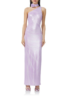 Savoy Maxi Dress | Orchid Shine Drape