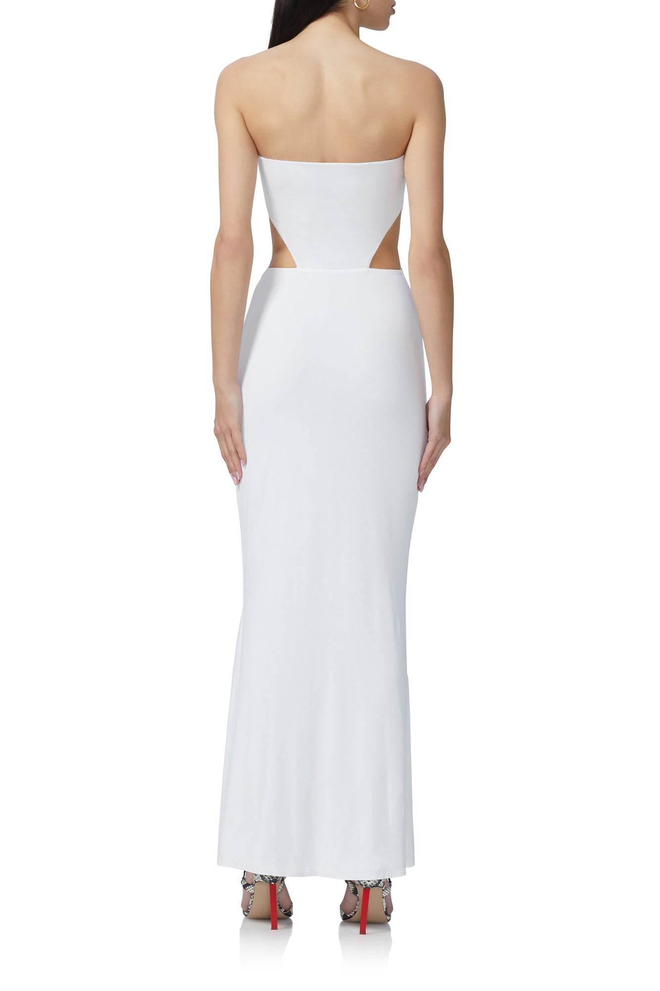 Livia Maxi Dress | Bright White