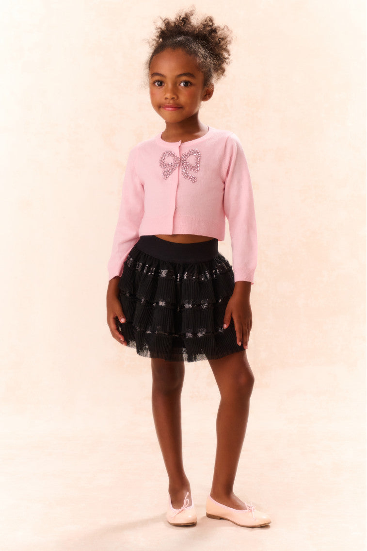 Girls Advinette Skirt | Black