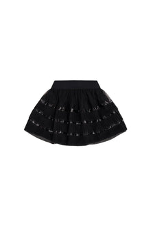 Girls Advinette Skirt | Black