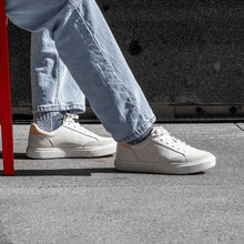 Unisex | Monroe Venice | White Leather Wax Yellow