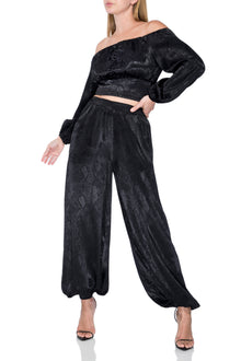 Veronika Balloon Pants | Noir