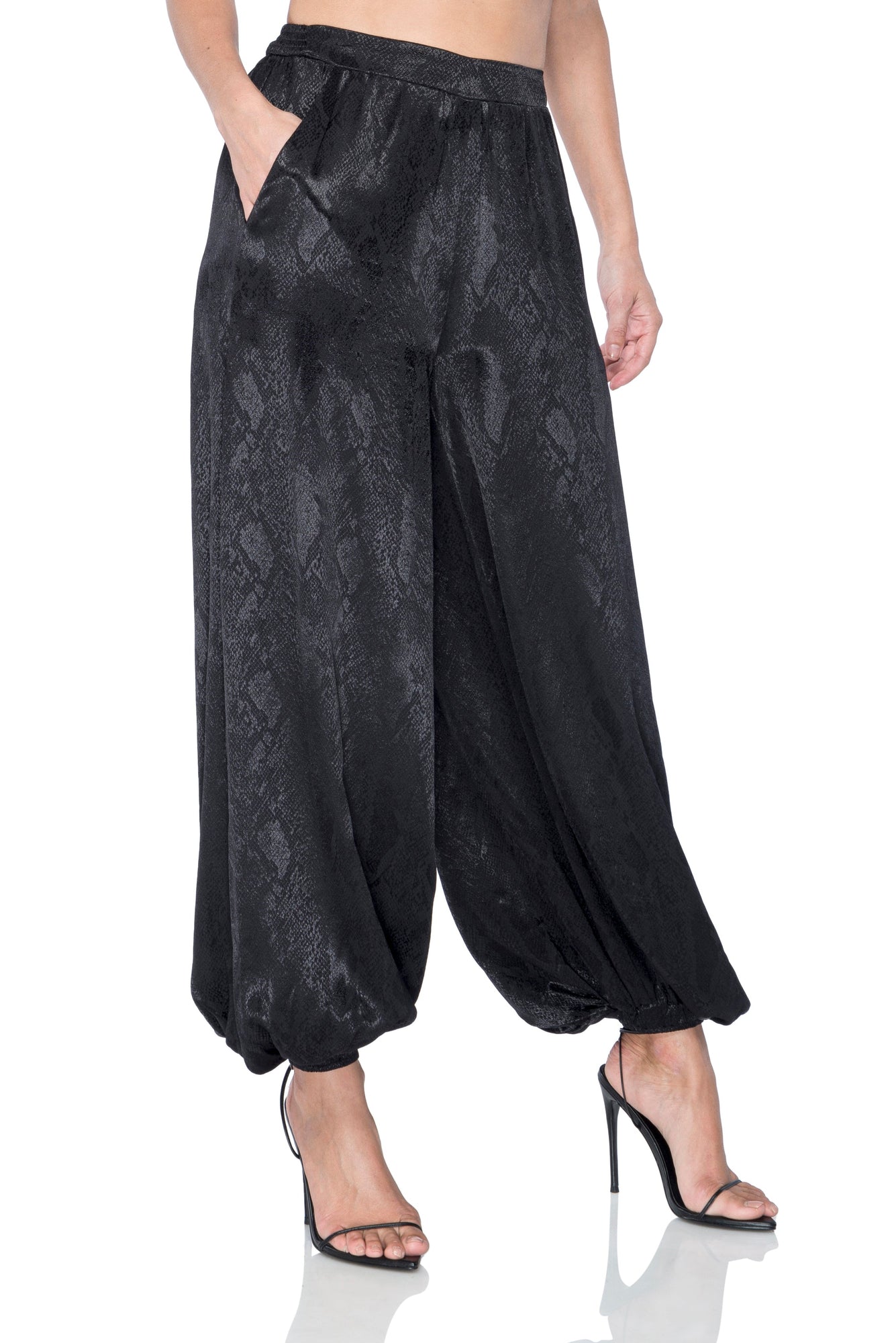 Veronika Balloon Pants | Noir