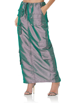 Peta Cargo Skirt | Stucco