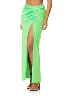 Devon Skirt | Neon Green