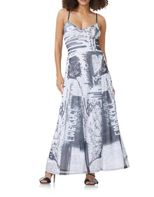 Ridley Maxi Dress | Affirmation Print