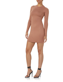 Catalina Mini Dress | Raw Umber