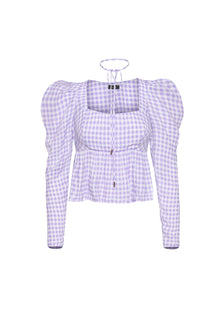 Hough Top | Lilac Gingham