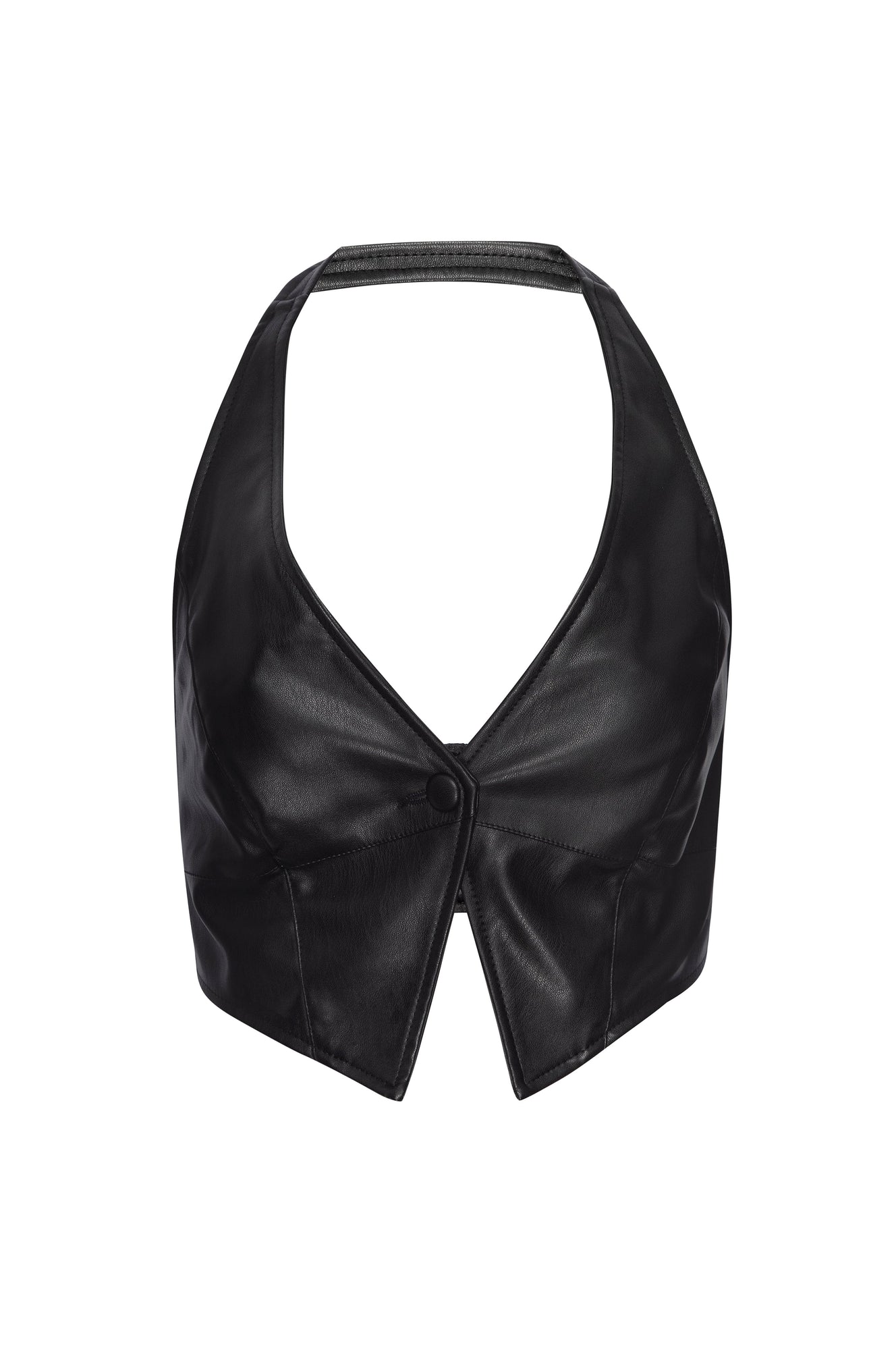 Marin Halter Vest | Noir