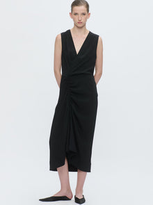 Agnes Wrap Dress | Black