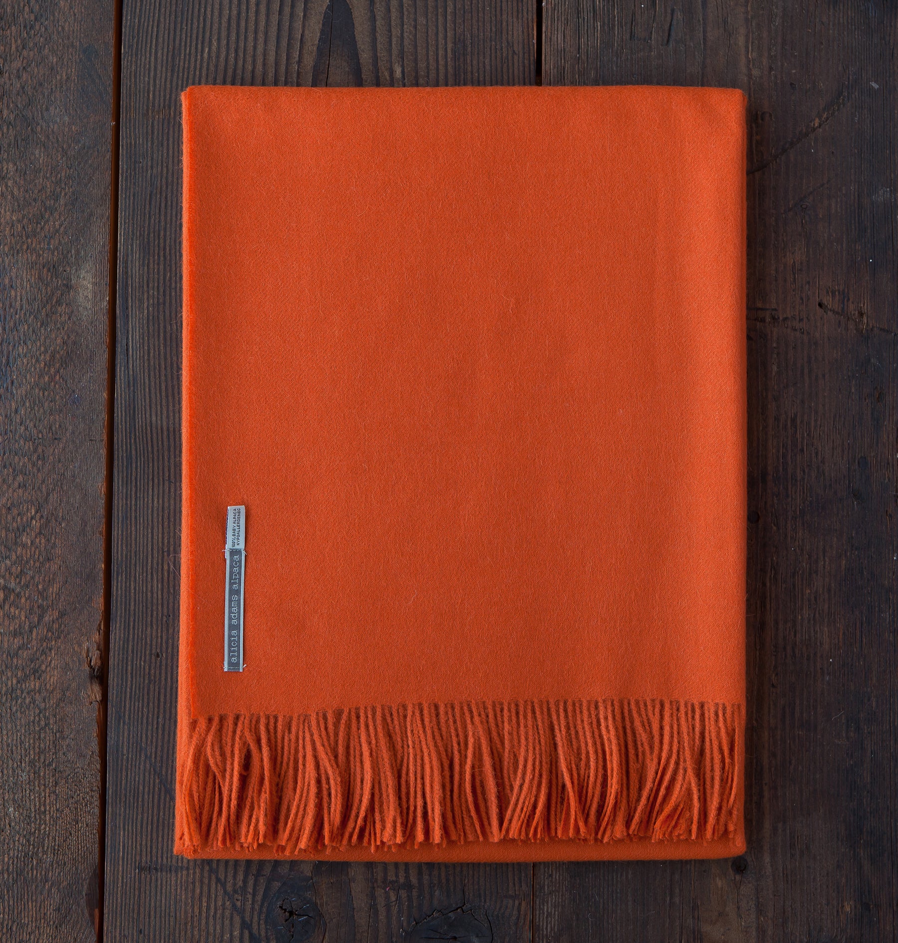 Home | Classic Throw | Solid Firecracker