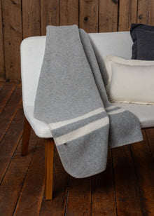 Home | Field Blanket | Light Grey / Grey / Ivory