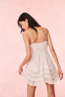 Alonna Cotton Floral Mini Dress | Confetti Bloom
