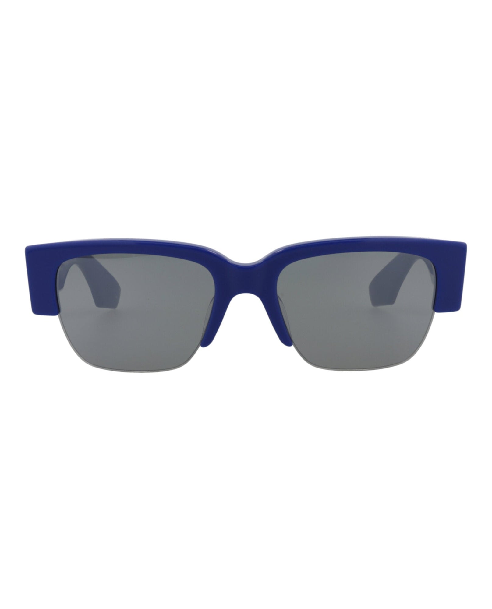 Alexander McQueen Square Recycled Acetate Sunglasses | Blue