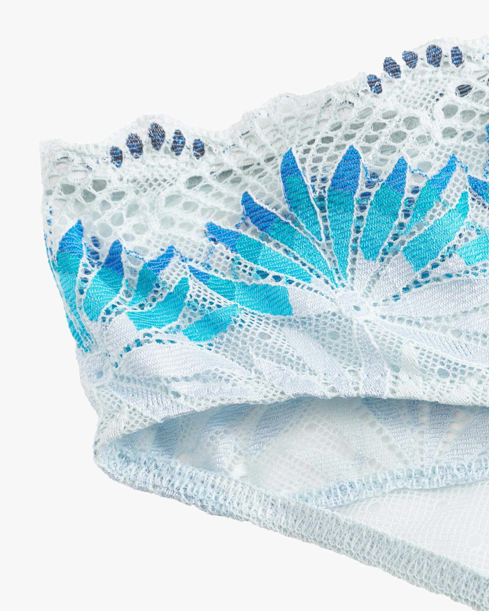 Blue Boyshort - Amalia Cheeky Brief
