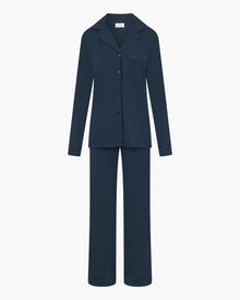 Blue Set - Bella Relaxed Long Sleeve Top & Pant