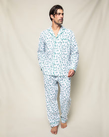 Men's Flannel Pajama Set | Evergreen Forest