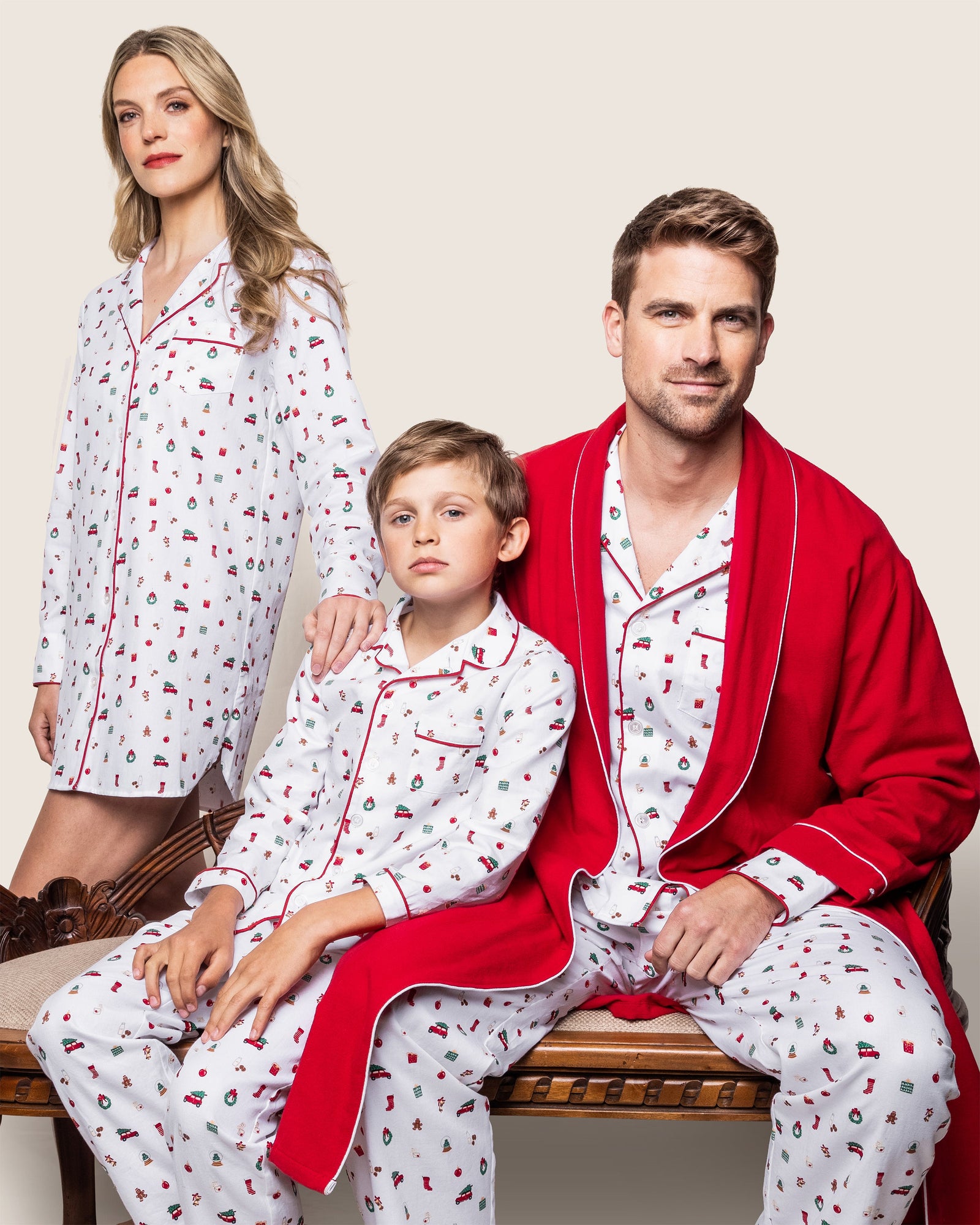 Men's Twill Pajama Set | Winter Nostalgia