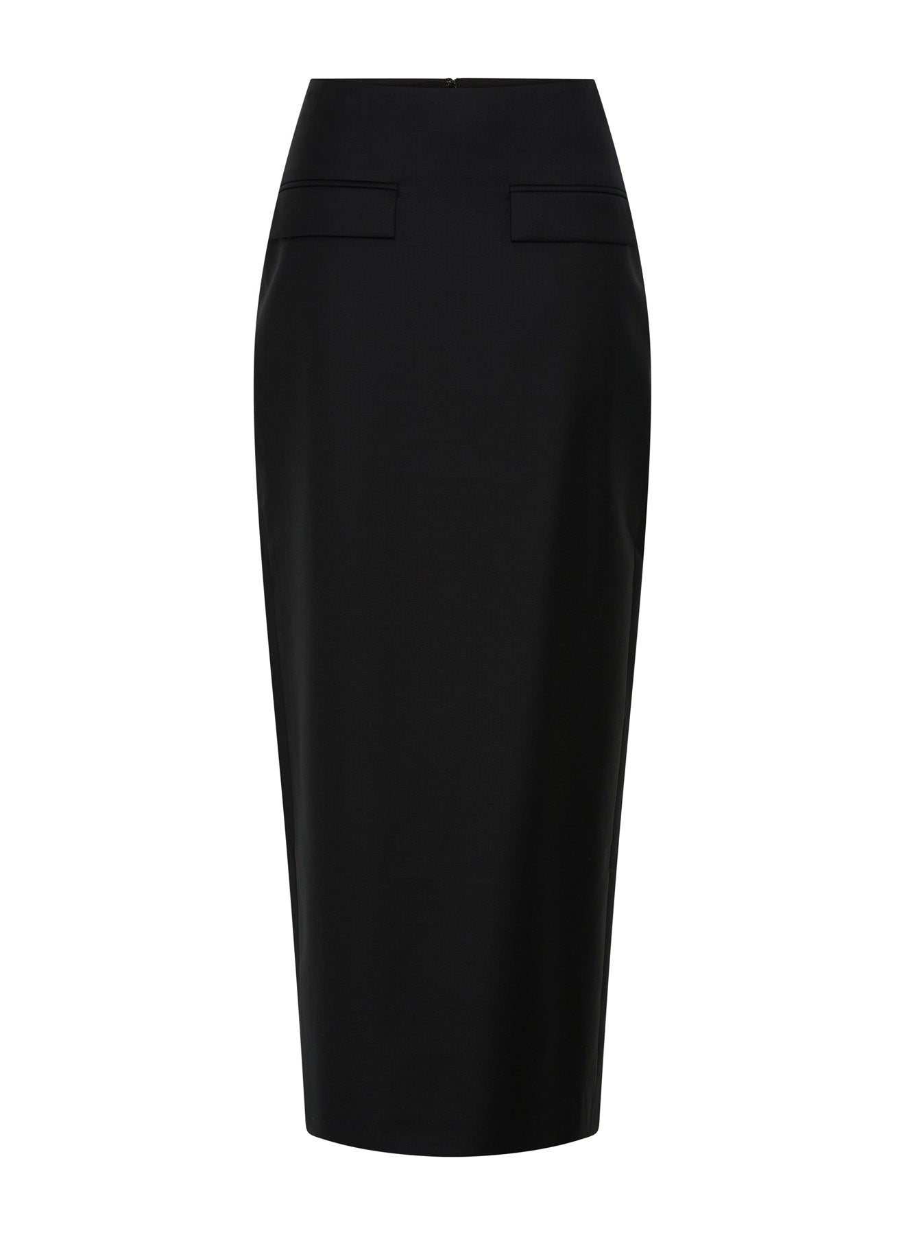 Nadia Skirt | Black Wool