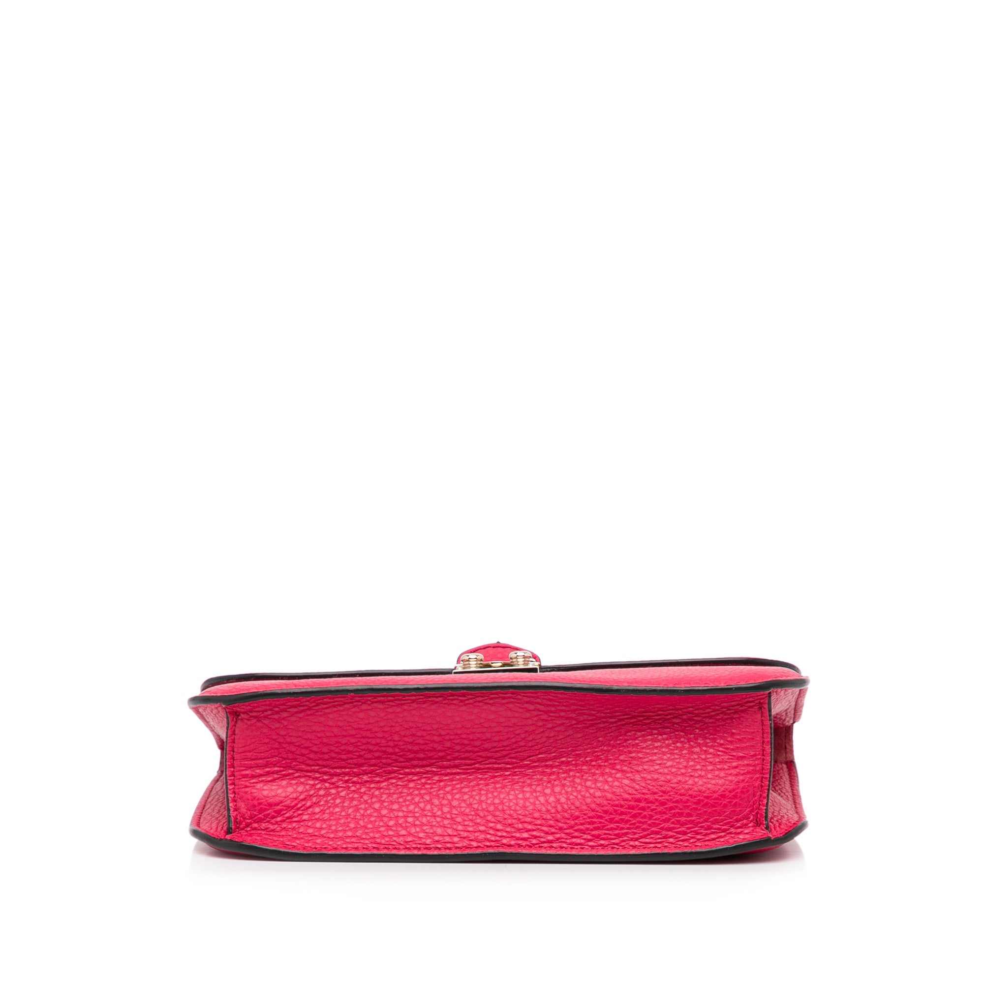 Valentino Pre-Owned Small Rockstud Glam Lock Shoulder Bag | Women | Red