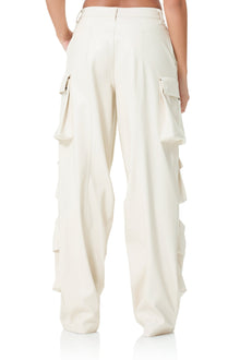 Parker Baggy Cargo Pant | Ivory