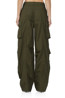 Parker Baggy Cargo Pant | Olive Night