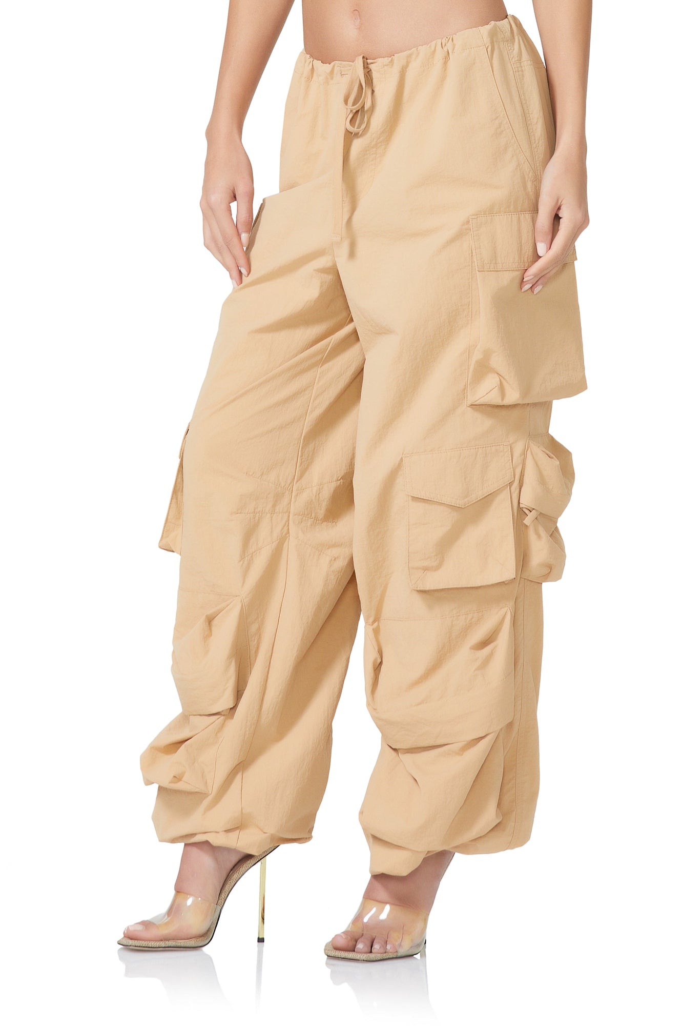 Etienne Parachute Pants | Tan