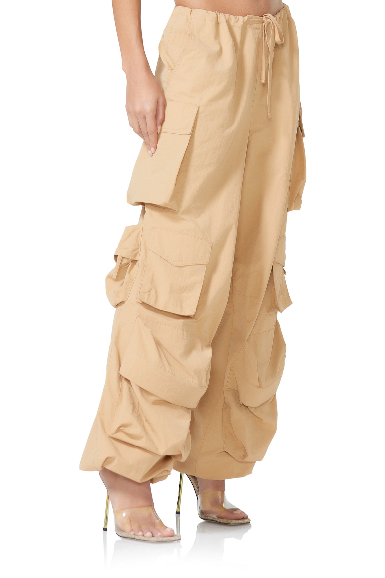 Etienne Parachute Pants | Tan