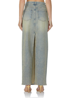 Amiri Maxi Skirt | Mellow Tint Wash