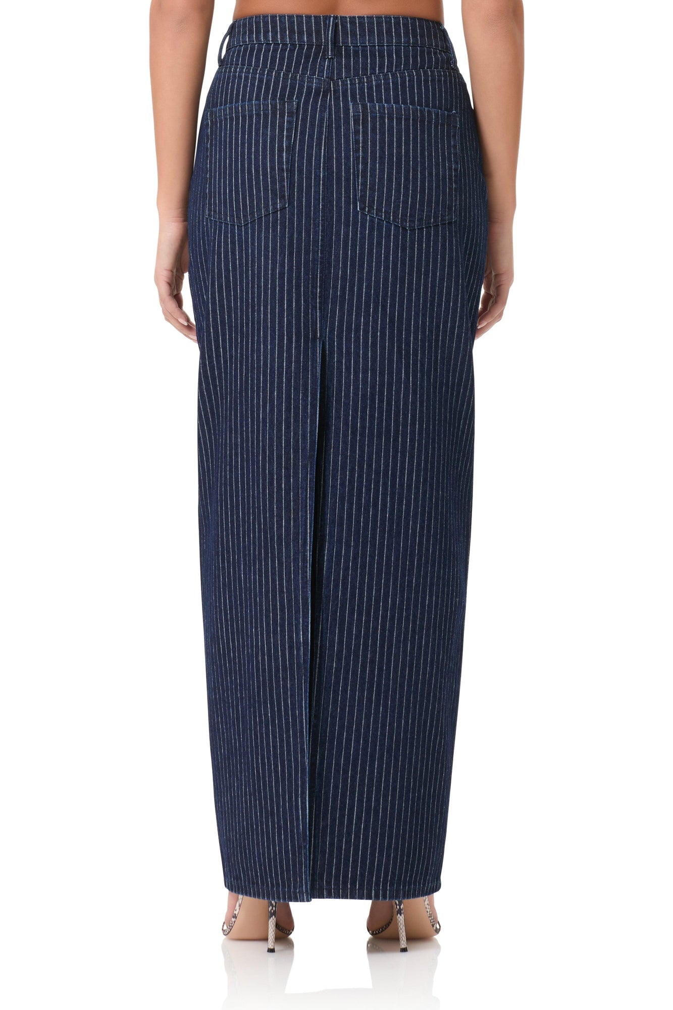 Amiri Maxi Skirt | Dark Wash