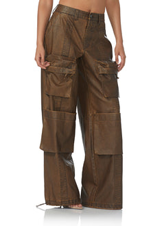 Collins Cargo Pant | Dark Brown