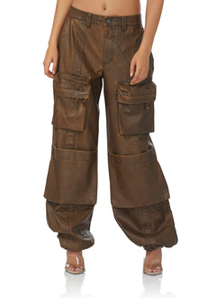 Collins Cargo Pant | Dark Brown