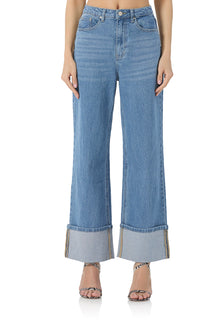 Kendall Wide Cuff Pant | South Pacific Wash