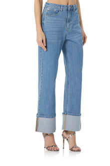 Kendall Wide Cuff Pant | South Pacific Wash