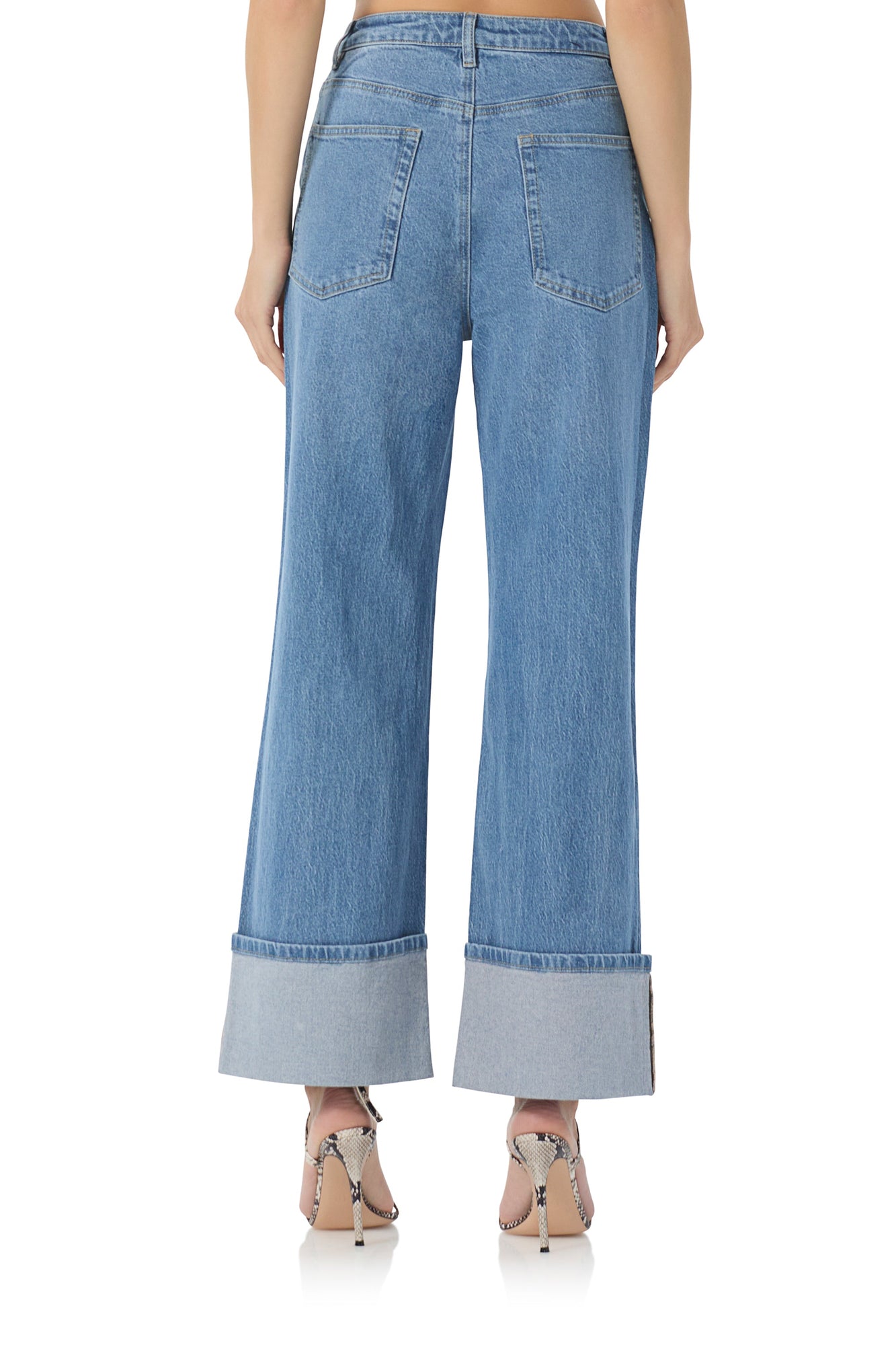 Kendall Wide Cuff Pant | South Pacific Wash