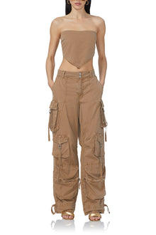 Pascal Baggy Cargo Pant | Washed Walnut