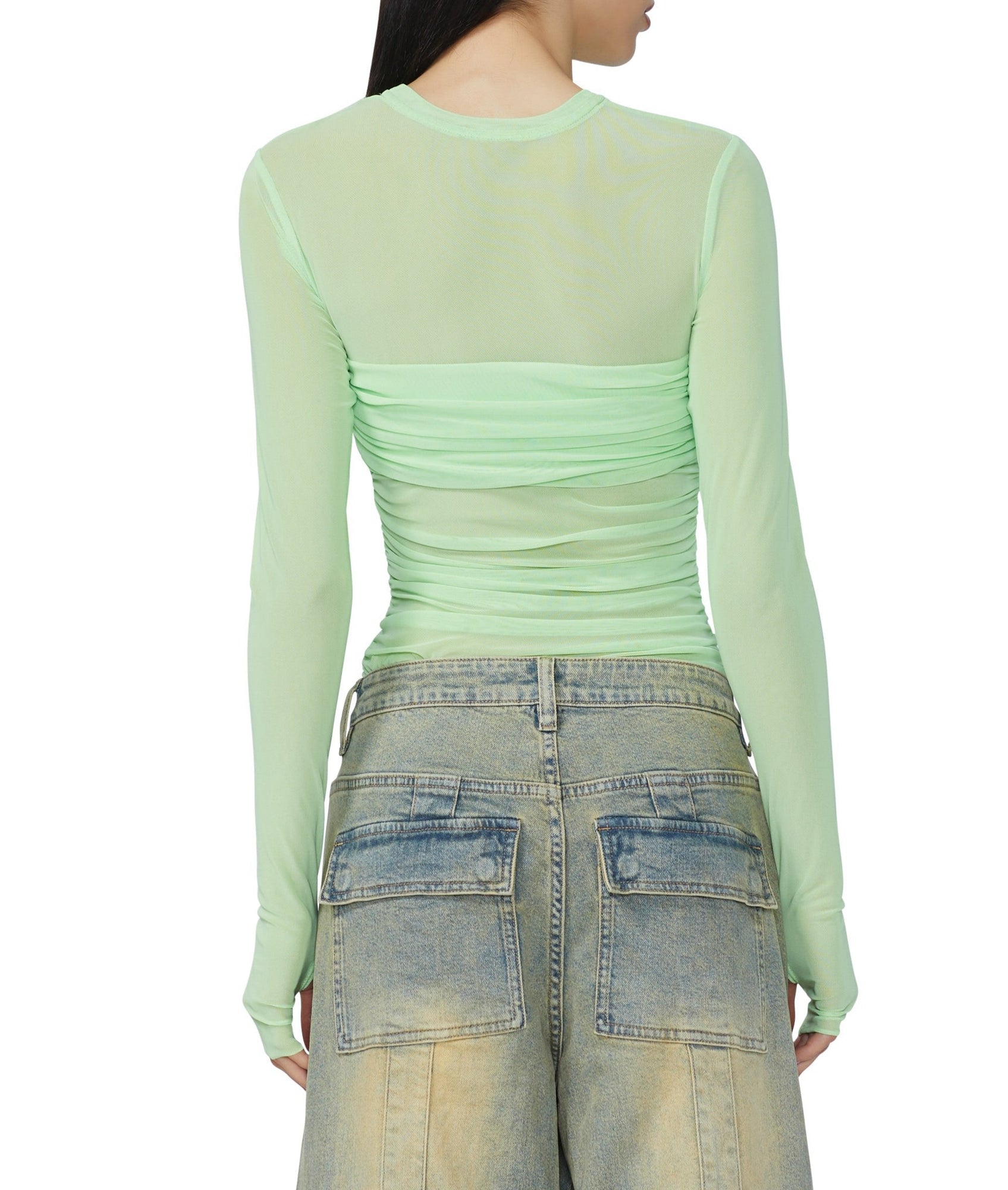 Sandrine Top | Neon Mint