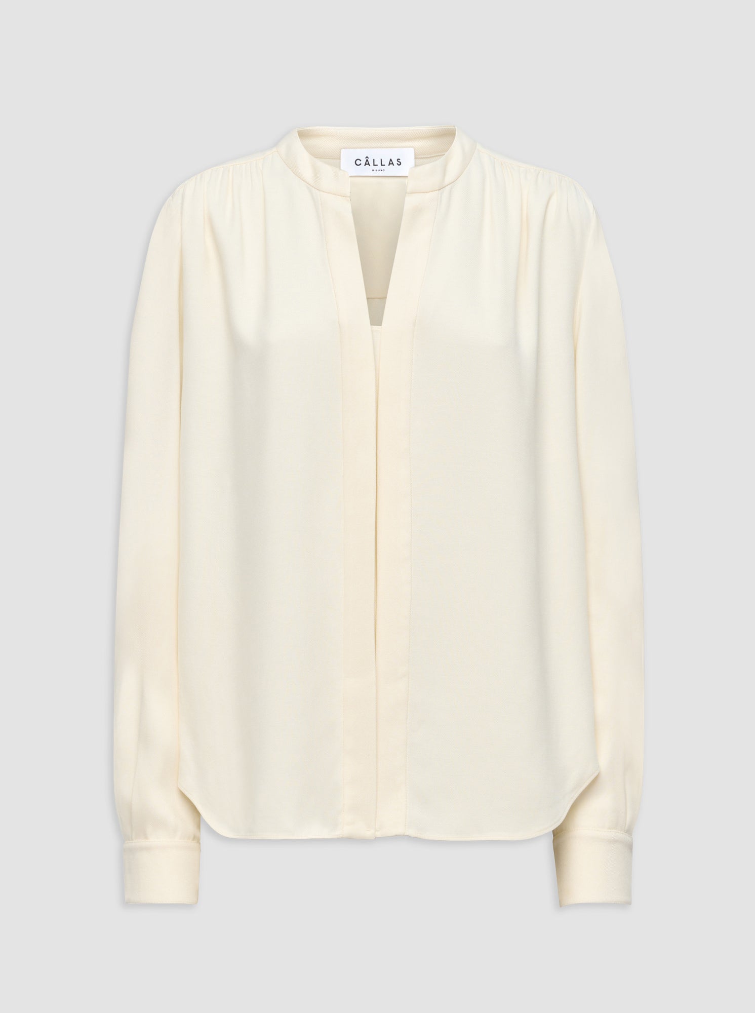 Athena Crewneck Top | Ivory