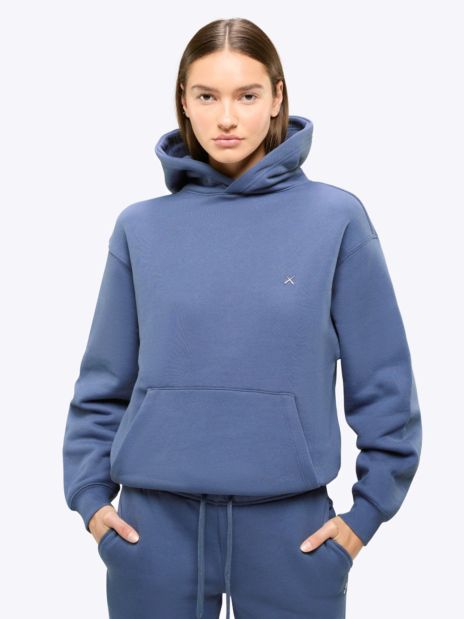 Womens | Divine Signature-Fit Fleece Hoodie | Atlantic