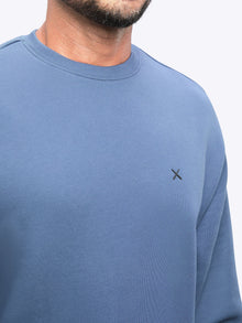 Mens | Divine Classic-Fit Fleece Pullover | Atlantic