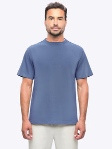 Mens | Overtime Relaxed-Fit Oversized Tee | Atlantic