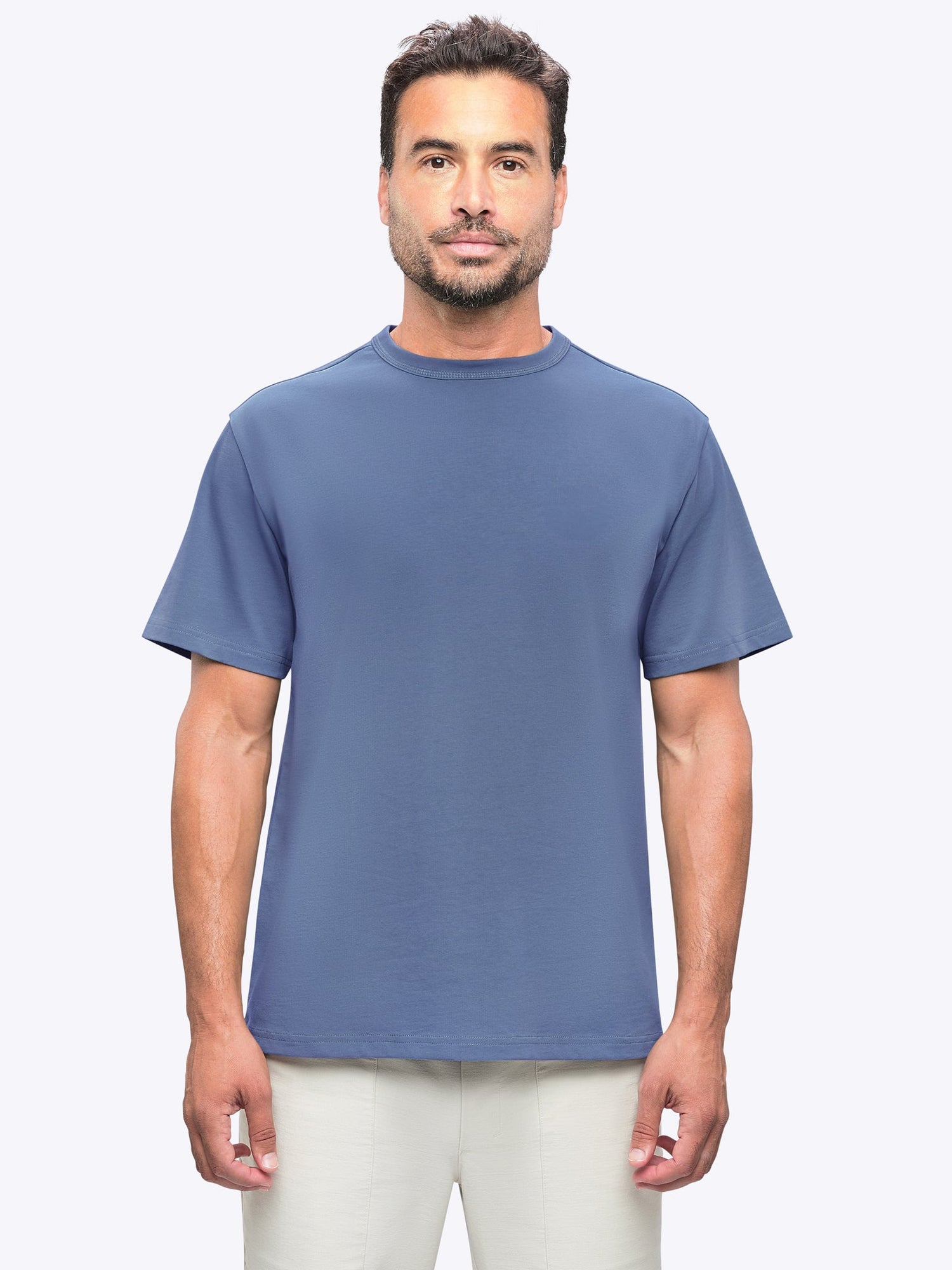 Mens | Overtime Relaxed-Fit Oversized Tee | Atlantic
