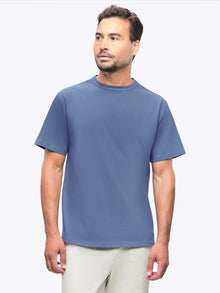 Mens | Overtime Relaxed-Fit Oversized Tee | Atlantic