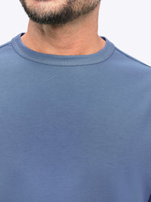 Mens | Overtime Relaxed-Fit Oversized Tee | Atlantic
