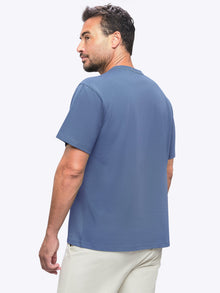 Mens | Overtime Relaxed-Fit Oversized Tee | Atlantic