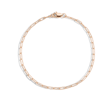 Medium Chain Bracelet Rose Gold Vermeil 14K 18K