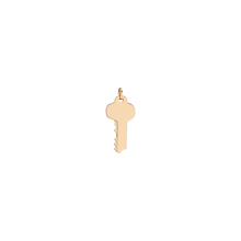 Key Charm Vermeil Yellow Gold First